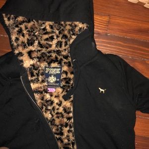 PINK Fur Lined Jacket